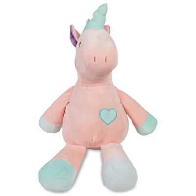Unicorn Soft Peluş 38 Cm Somon