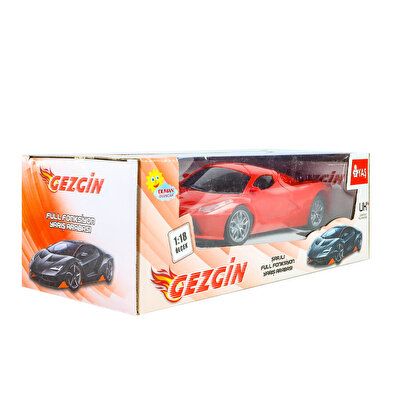1.18 Ölçekli Şarjlı Full Fonksiyon Kırmızı Gezgin Araba