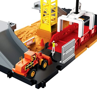 Matchbox Aksiyon Sürücüleri İnşaat Alanı Oyun Seti HDL33