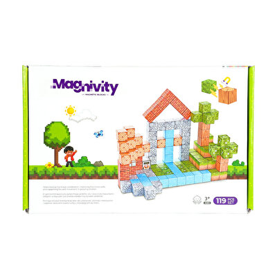Magnivity Manyetik Bloklar Orman Temalı 119 Parça