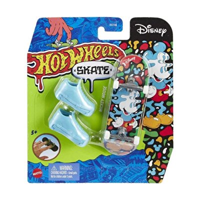 Hot Wheels Skate Parmak Kaykay Ve Ayakkabı Paketleri̇ Mickey Mouse HNG36