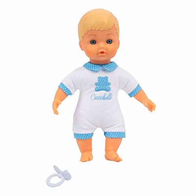 Cicciobello Yumuş Bebek 24 cm Beyaz Tulum