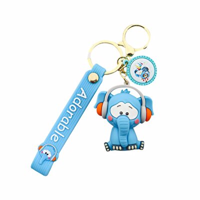 Giftpoint Animal Mavi Dumbo Anahtarlık