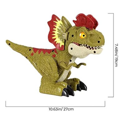 Pilli Buhar Üfleyen Dinazor Dilophosaurus