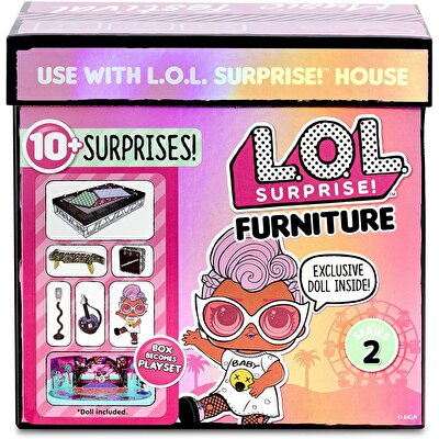 L.O.L. Bebek ve Mobilya Oyun Seti S2 Grunge Grrrl ve Music Festival