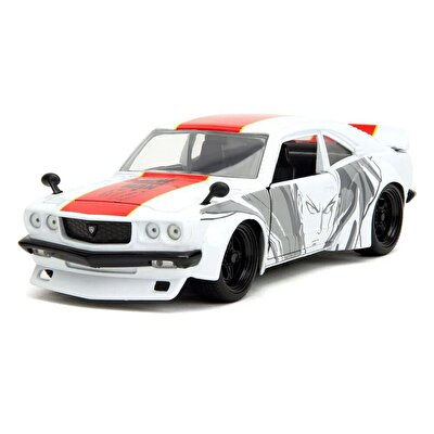 Jada One Punch Man 1:24 Die Cast 1974 Mazda RX-3 ve Saitama Figürü