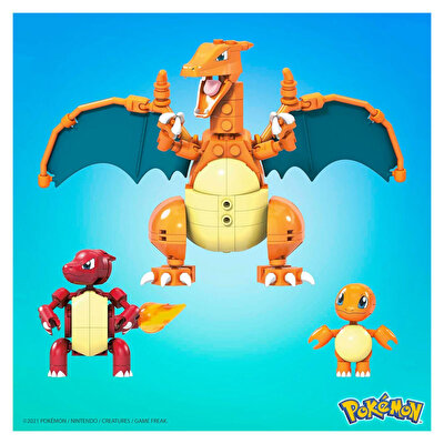Mega Construx Pokemon Charmander Dönüşüm Seti