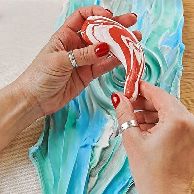 OKTO Koi Fish 3D Duyusal Sanat Seti