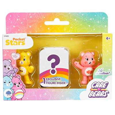 Care Bears 3’lü Mini Figür Seti Funshine Bear ve Love-A-Lot Bear