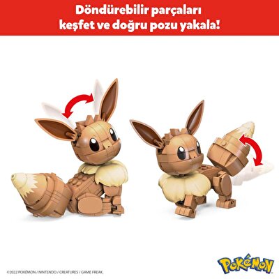Mega Pokemon Yap ve Oyna Figürler Eevee HDL84