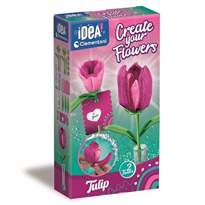Idea Clementoni Çiçek Lale Tasarım Seti