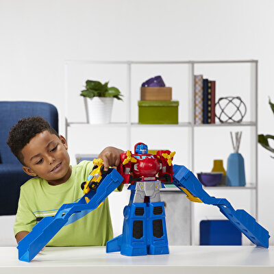 Transformers Rescue Bots Optimus Prime Jumbo Jet Yarışçısı F0849