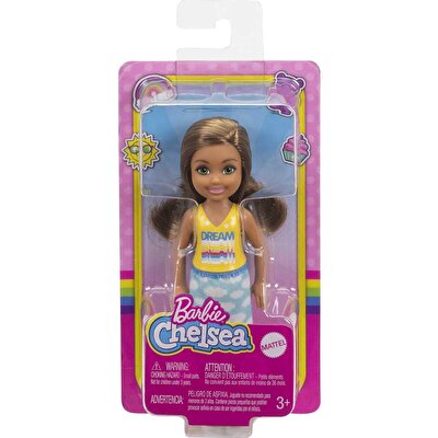 Barbie Aksesuarlı Chelsea Bebekler Bulut Desenli Etekli GXT36