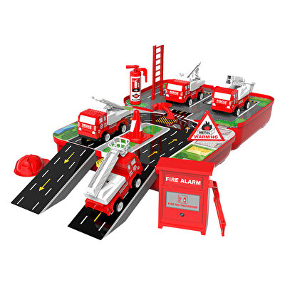 Işıklı ve Sesli İtfaiye Arabası Seti