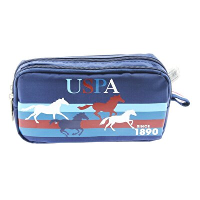 Polo Lacivert USPA Since 1890 Kalem Kutusu 49510