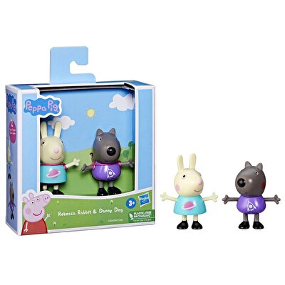 Peppa Pig Peppa'nın En İyi Arkadaşları Rebecca Rabbıt & Danny Dog F7654