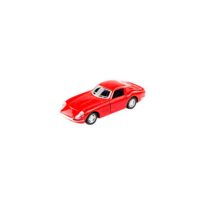 Die Cast 1:32 Klasik Spor Çek Bırak Araba Kırmızı