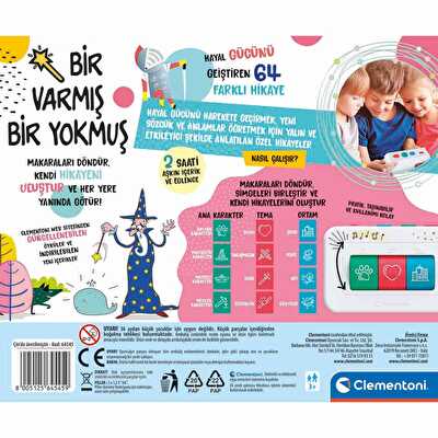 Clementoni Tech Toys Bir Varmış Bir Yokmuş Hikayeci