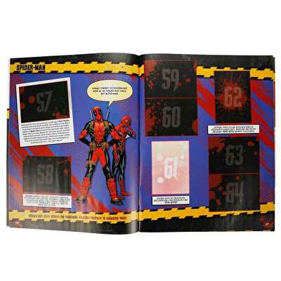 Panini Marvel Deadpool Çıkartma Albümü ve Mini Çizgi Roman Seti