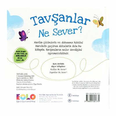 Dokun-Hisset Kitaplar / Tavşanlar Ne Sever?