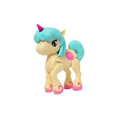 Cutie Friends Sesli ve Işıklı Unicorn Mor Boynuz