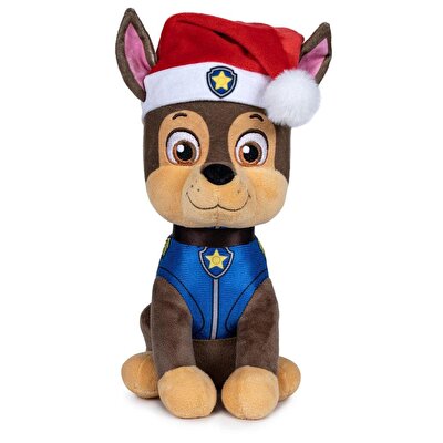 Paw Patrol Yılbaşı Serisi Peluş Chase 27 Cm
