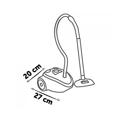 Smoby Eco Clean Oyuncak Elektrikli Süpürge