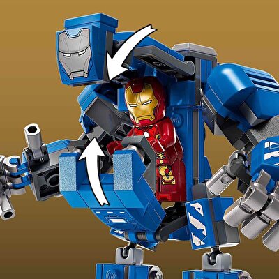 LEGO Marvel Iron Man’in Laboratuvarı: Zırh Salonu 76315