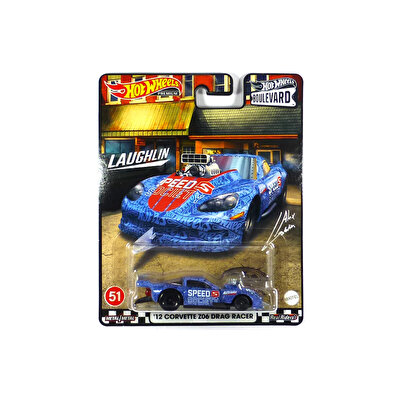 Hot Wheels Boulevard Premi̇um Arabalar 12 Corvette Z06 Drag Racer HCR12