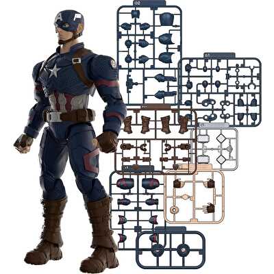 Blokees Marvel Avengers Infinity Saga Captain America Figür Yapım Seti 94 Parça