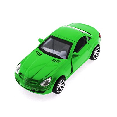 Diecast Sesli Işıklı Arabalar - Yeşil