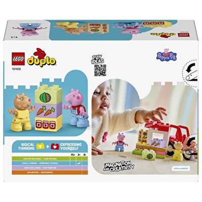 LEGO DUPLO Peppa Pig Traktör ve Pazar 10468