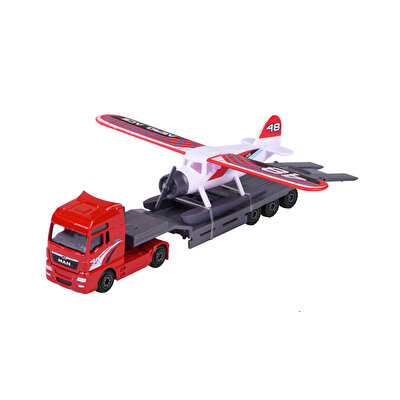 Majorette Transporter Serisi MAN Tgx Xxl Planör Taşıyıcı