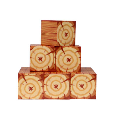 Magnivity Manyetik Bloklar Ağaç Desenli Blok 9 Parça