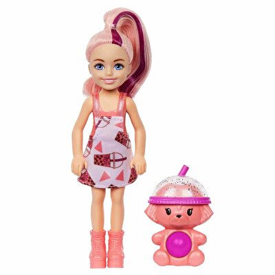 Barbie Chelsea POP Reveal Boba Çayı Serisi HRK63