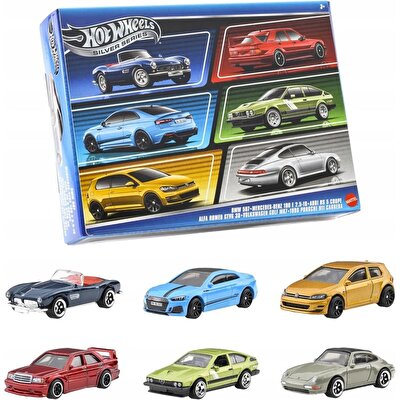 Hot Wheels Silver Serisi Euro Style Araba Seti JBY79