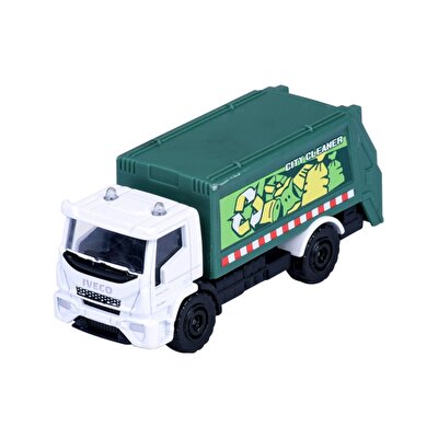 Majorette Ride Now Serisi Arabaları Iveco Eurocargo Cleaner