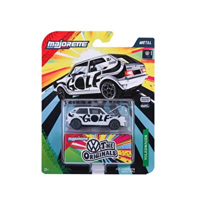 Majorette Volkswagen Deluxe Araba 1:64 Volkswagen Golf MK1 Beyaz