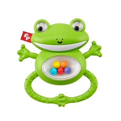 Fisher Price Sevimli Dostlar Dişlik ve Çıngıraklar Kurbağa (GGF03)