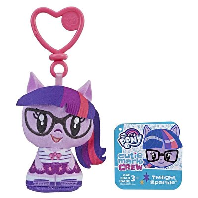 My Little Pony Cutie Mark Crew Klipsli Peluş Twilight Sparkle Gözlüklü E3448