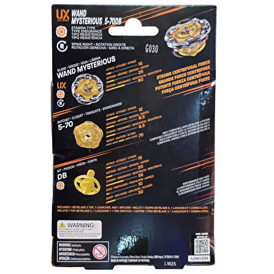 Beyblade X UX Wizard Mysterious 5-70DB Başlangıç Seti TP1537