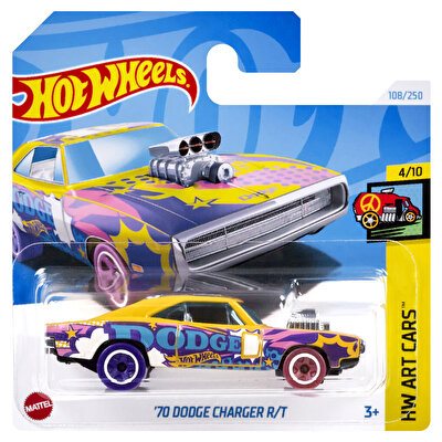 Hot Wheels Tekli Arabalar 70 Dodge Charger R/T HTB76