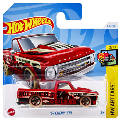 Hot Wheels Tekli Arabalar 67 Chevy C10 HTD72