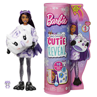 Barbie Cutie Reveal Bebekler 3. Seri Baykuş HJL62