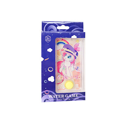 Mor Renkli Unicorn Retro Su Oyunu