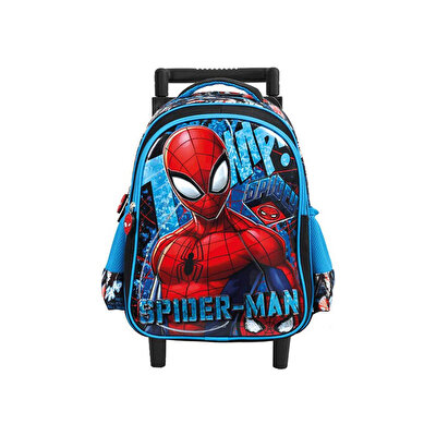 Spiderman Çekçekli̇ İlkokul Çantası Salto Sta 5254