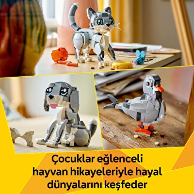 LEGO Creator 3'ü 1 Arada Oyunbaz Kedi 31163