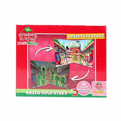 Çilek Kız Fosforlu Magnet