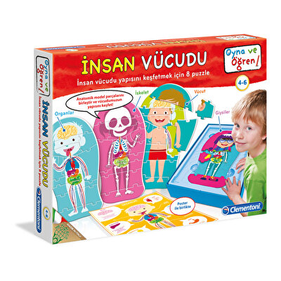 Clementoni Oyna ve Öğren İnsan Vücudu