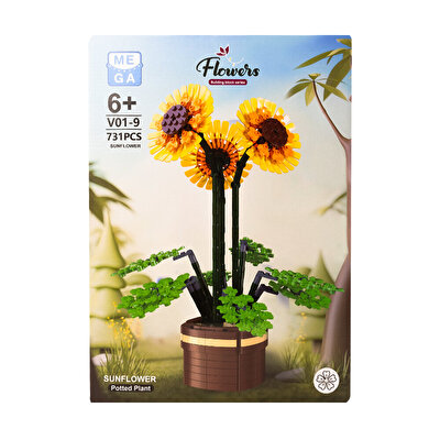 Mega Blok Çiçek Ayçiçeği 731 Parça